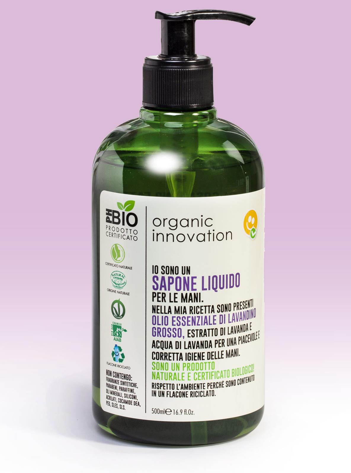 Sapone liquido LAVANDA 500 ml