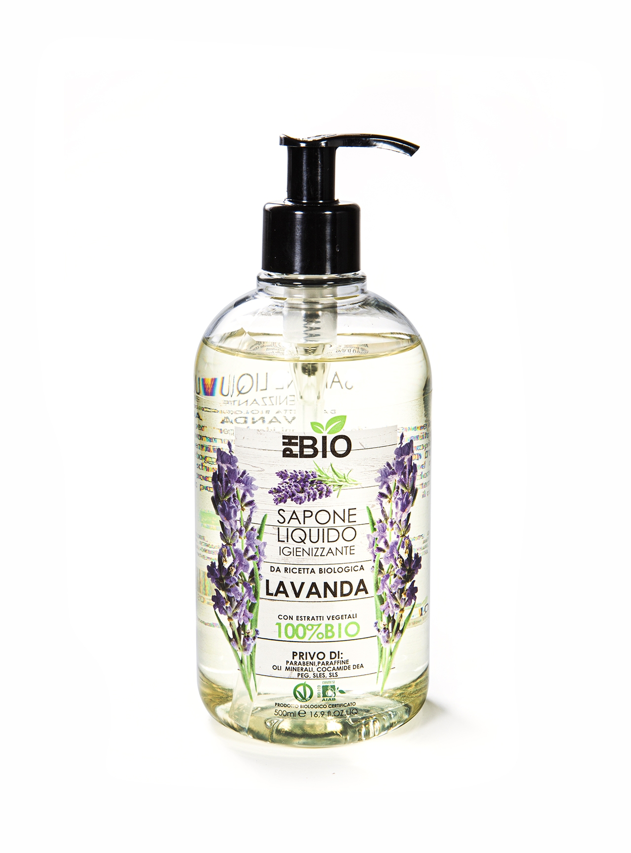 SAPONE LIQUIDO IGIENIZZANTE LAVANDA